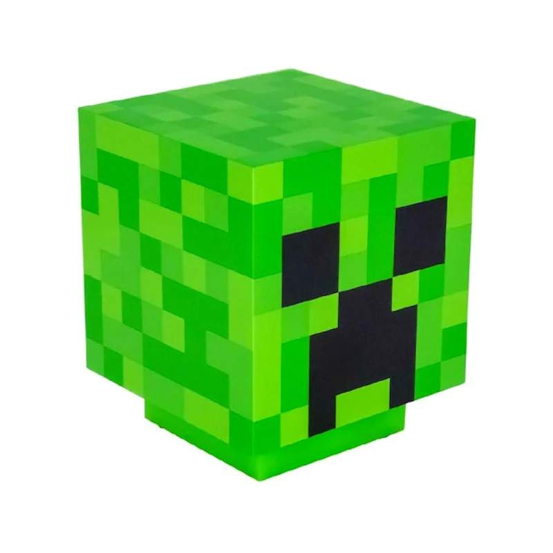 Φωτογραφία προϊόντος: Παιδικό Φωτιστικό Led Paladone Minecraft Creeper 11x11cm Πράσινο PP6595MCF