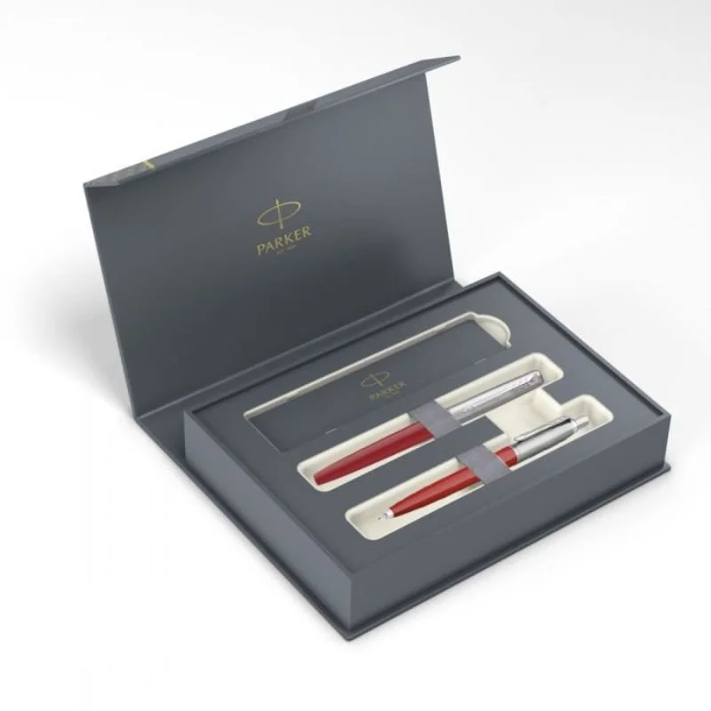 Φωτογραφία προϊόντος: Σετ Στυλό Rollerball και Στυλό Ballpen Parker Jotter Originals Red CT 1171.6524.18
