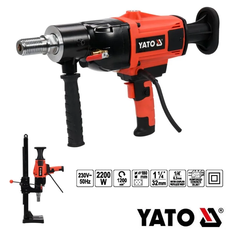 Φωτογραφία προϊόντος: ΚΑΡΟΤΙΕΡΑ ΜΕ ΒΑΣΗ 2200W YATO YT-81980