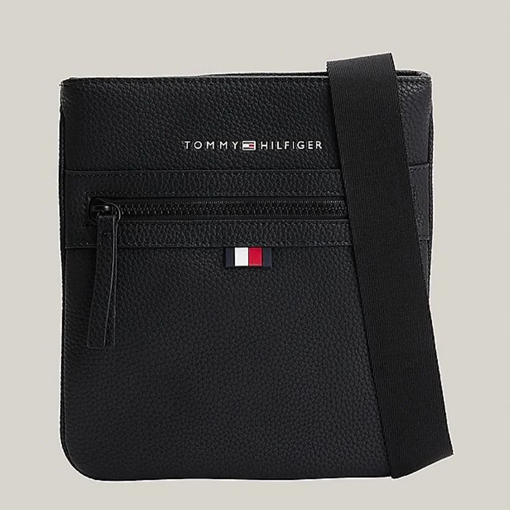 Φωτογραφία προϊόντος: TOMMY HILFIGER MEN ESSENTIAL PU MINI CROSSOVER BAG BLACK