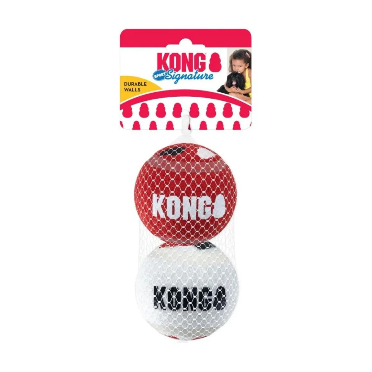 Φωτογραφία προϊόντος: Kong Signature Sport Balls Μπάλα Παιχνίδι Σκύλου Large 2τμχ