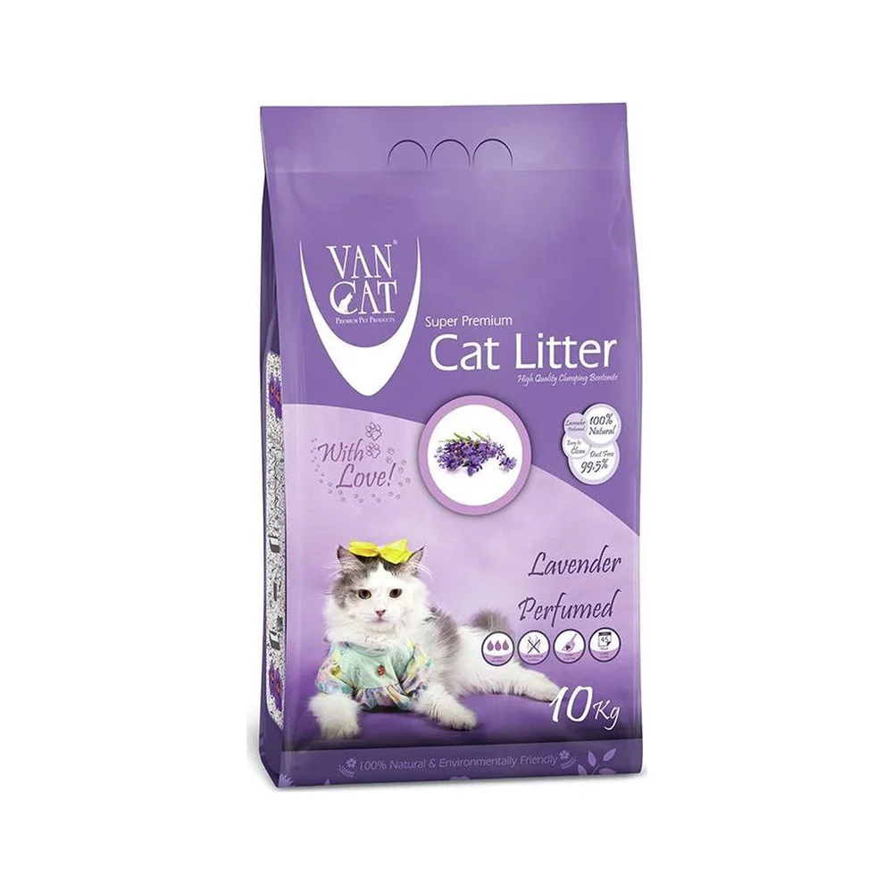 Φωτογραφία προϊόντος: Van Cat Lavender Άμμος Γάτας Clumping 5kg