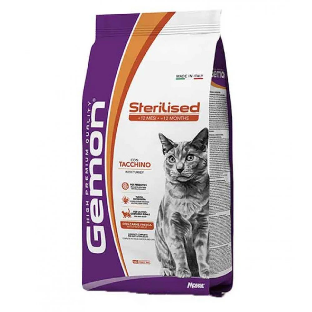 Φωτογραφία προϊόντος: Gemon Cat Sterilised με Γαλοπούλα 2kg