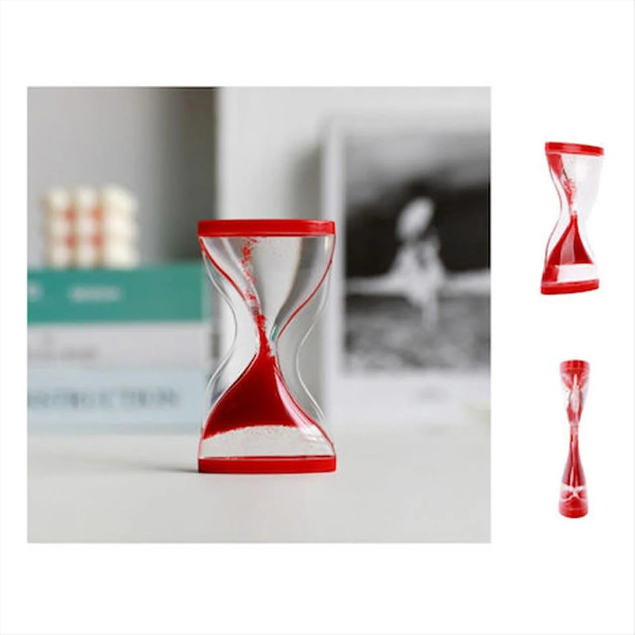 Φωτογραφία προϊόντος: i-TOTAL XL2366 ΚΛΕΨΥΔΡΑ SAND UP TIMER ΚΟΚΚΙΝΗ 12cm