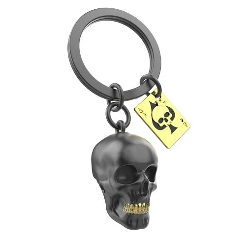 Φωτογραφία προϊόντος: Metalmorphose Μπρελόκ Black Skull Ace of Spades