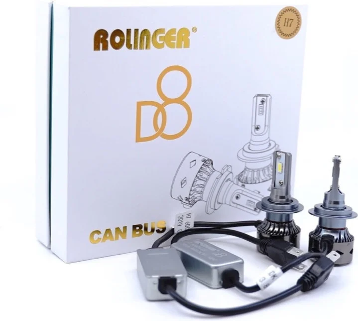 Φωτογραφία προϊόντος: Rolinger D8 LED KIT H11 με CANBUS 36W 12V 6000K Φώτα Αυτοκινήτου