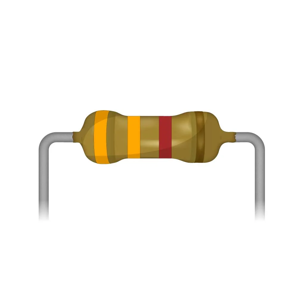 Φωτογραφία προϊόντος: Resistor 330Ω 1/4W 5%