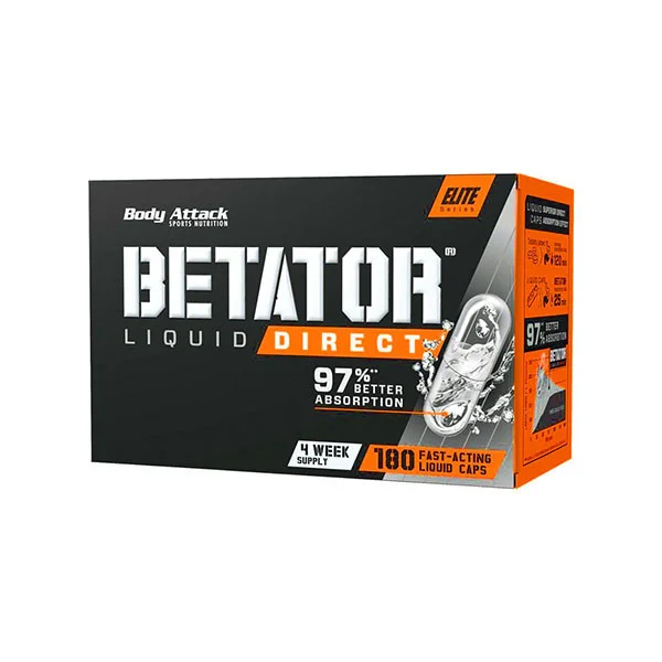 Φωτογραφία προϊόντος: BODY ATTACK Betator Liquid Direct (180 caps)