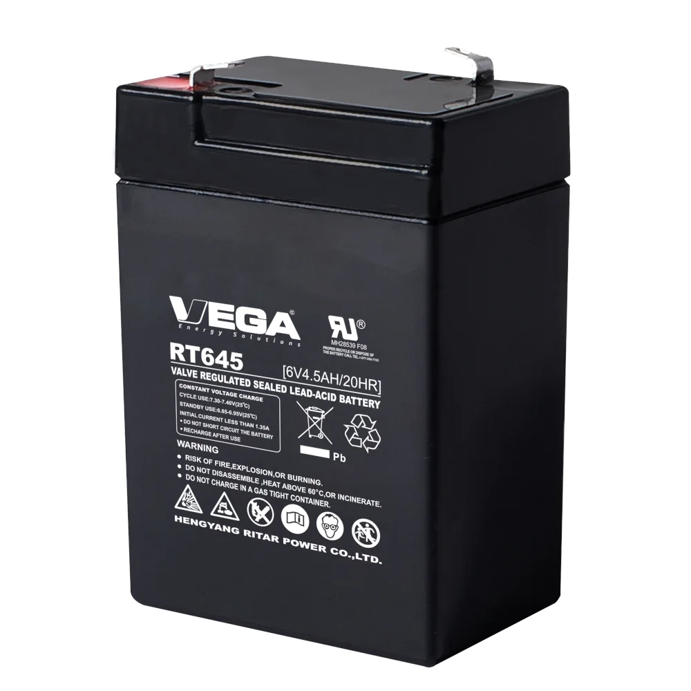 Φωτογραφία προϊόντος: Vega Ritar RT645 6V 4.5Ah