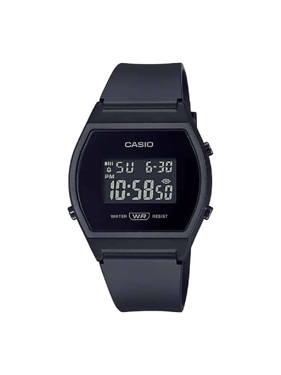 Φωτογραφία προϊόντος: Casio Collection Ρολόι Μπαταρίας με Μαύρο Καουτσούκ Λουράκι LW-204-1BEF