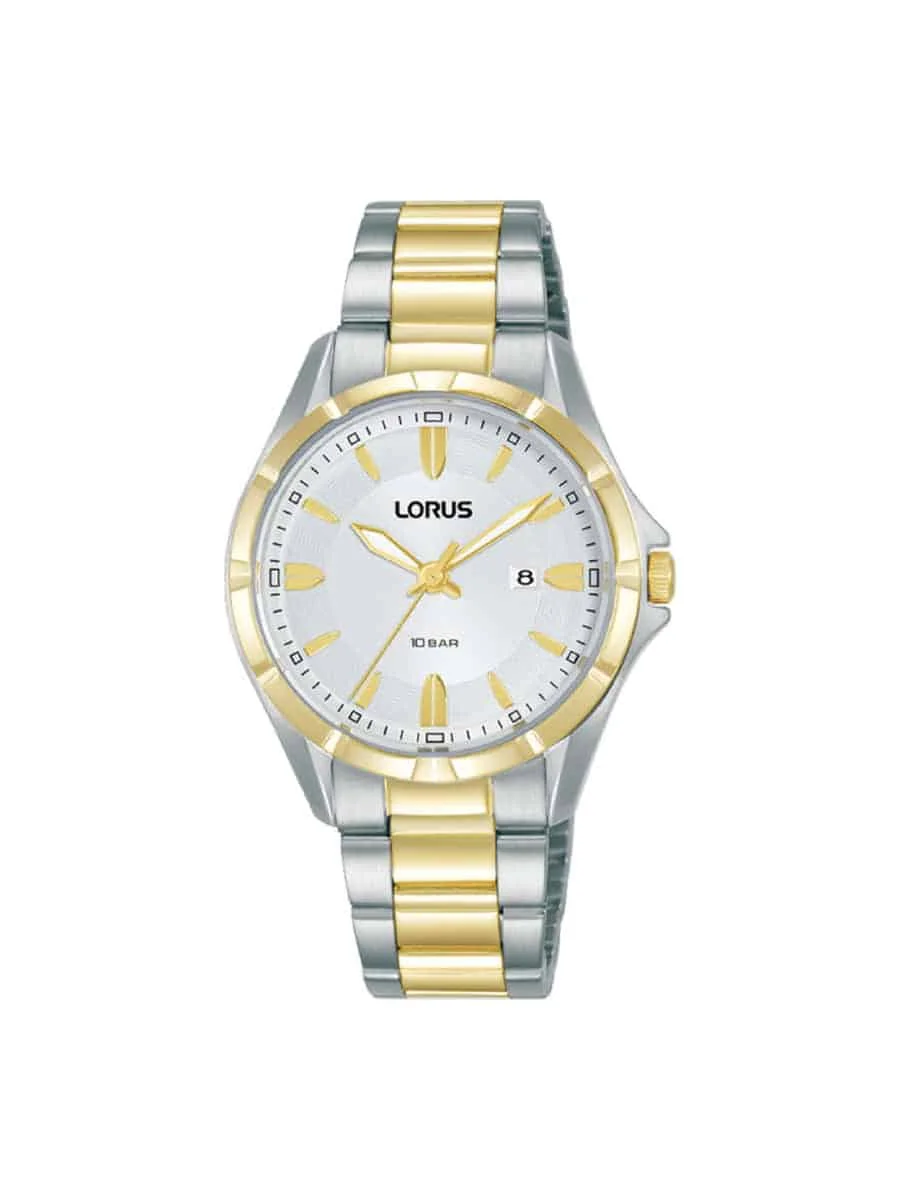 Φωτογραφία προϊόντος: Lorus Sport Ρολόι Μπαταρίας με Χρυσό / Ασημί Μεταλλικό Μπρασελέ RJ252BX9