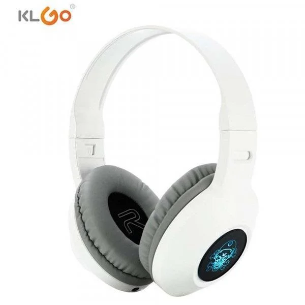 Φωτογραφία προϊόντος: OEM KLGO B3 Ασύρματα/Ενσύρματα Αναδιπλούμενα Over Ear Ακουστικά με 6 ώρες Λειτουργίας Λευκά