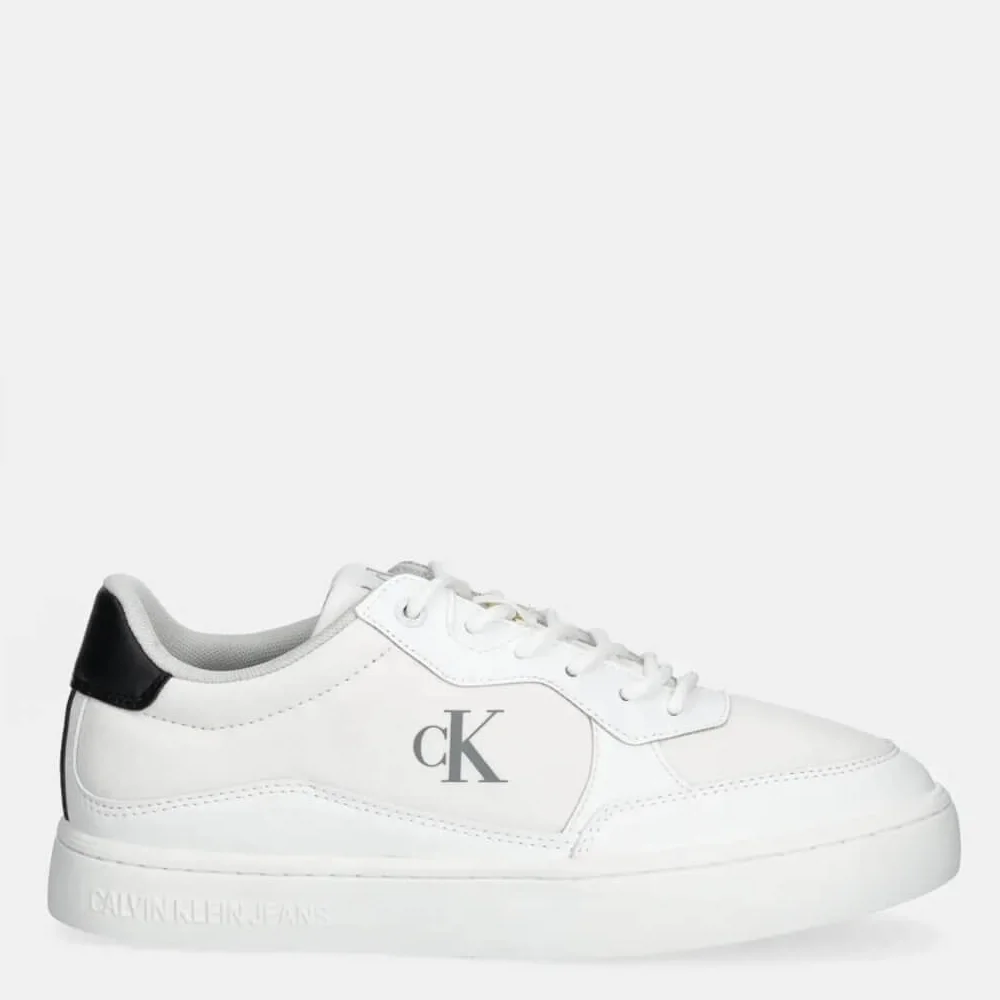Φωτογραφία προϊόντος: ΑΝΔΡΙΚΑ SNEAKERS CALVIN KLEIN CLASSIC CUPSOLE TECH RIPSTOP BRIGHT WHITE/BLACK ΛΕΥΚΟ