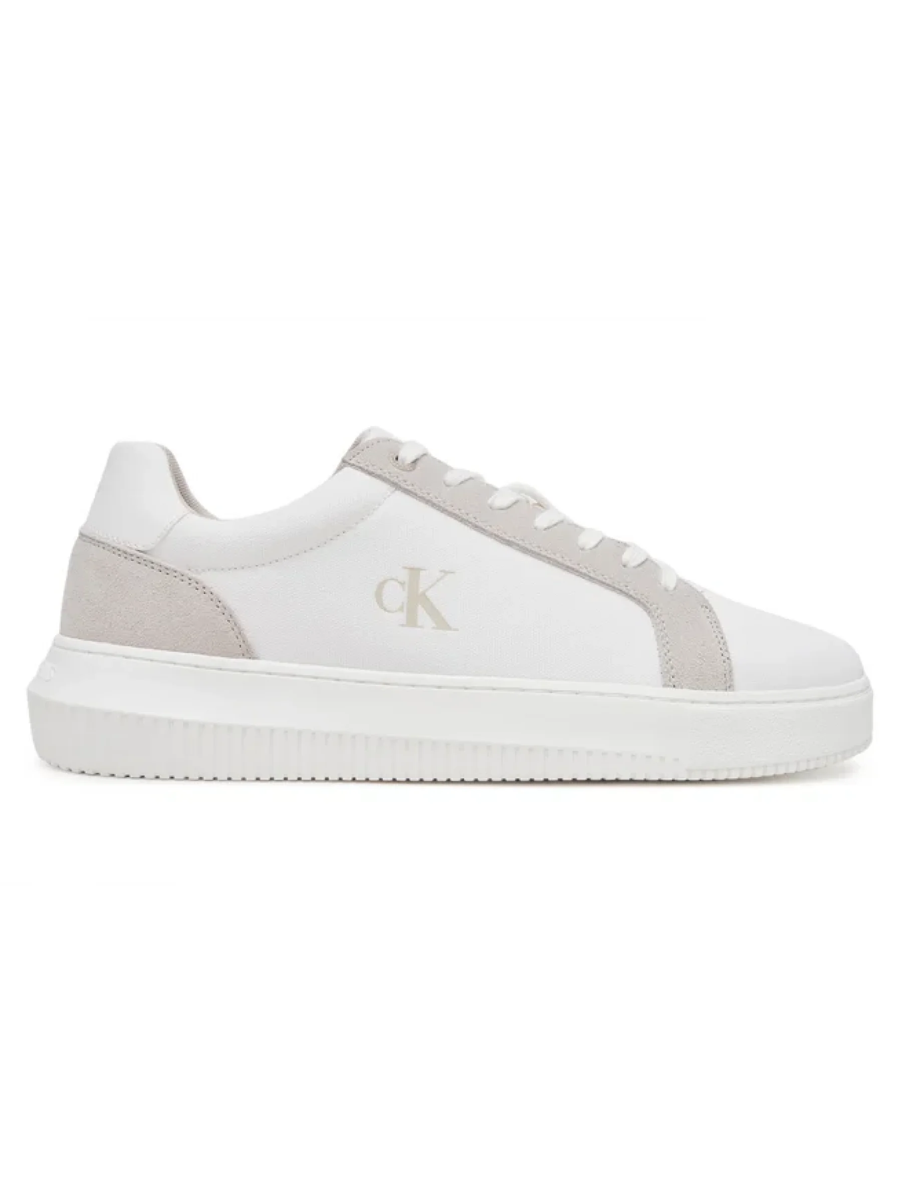 Φωτογραφία προϊόντος: ΑΝΔΡΙΚΑ SNEAKERS CALVIN KLEIN CHUNKY CUPSOLE MG CANVAS BRIGHT WHITE/EGGSHELL ΛΕΥΚΟ ΜΠΕΖ