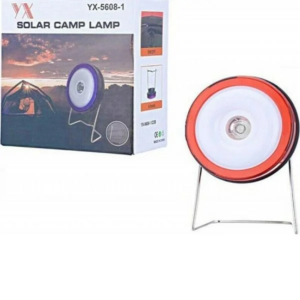 Φωτογραφία προϊόντος: OEM Energy Lamp Φανάρι Led Ηλιακό με Φακό 10cm Κόκκινο