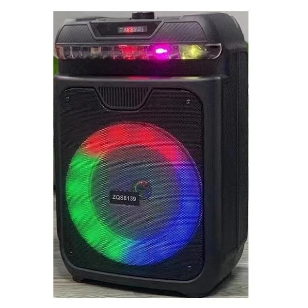 Φωτογραφία προϊόντος: OEM Ασύρματο ηχείο Bluetooth Karaoke ZQS 8139 με Μικρόφωνο και χειριστήριο 15W Μαύρο