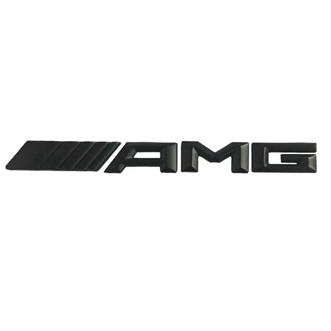 Φωτογραφία προϊόντος: OEM Αυτοκόλλητο "AMG" μαύρο 18x2cm 1τμχ