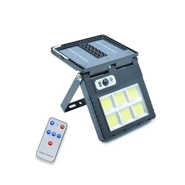 Φωτογραφία προϊόντος: OEM Solar COB LED Λάμπα με Τηλεχειριστήριο W783-6