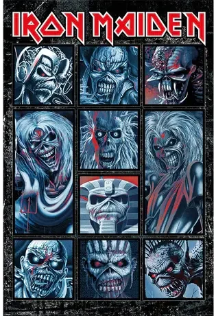Φωτογραφία προϊόντος: Αφίσα Pyramid Iron Maiden (Ten Eddies) 61 x 91.5εκ