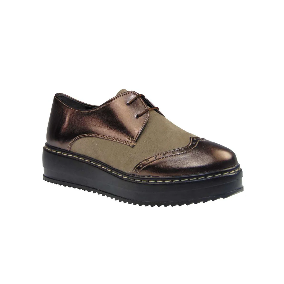 Φωτογραφία προϊόντος: Tsimpolis Shoes 170 Oxford Απο Συνθετικό Δέρμα Πούρο 7531
