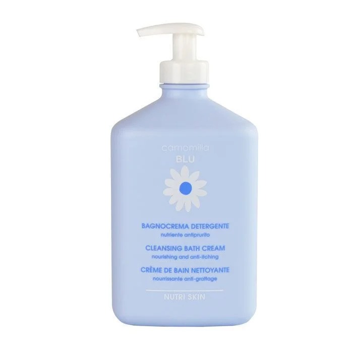 Φωτογραφία προϊόντος: CAMOMILLA BLU Cleansing Bath Cream Nourishing & Anti-Itcing Κρέμα Καθαρισμού Σώματος Αντικνησμική και Θρεπτική Δράση 500ml