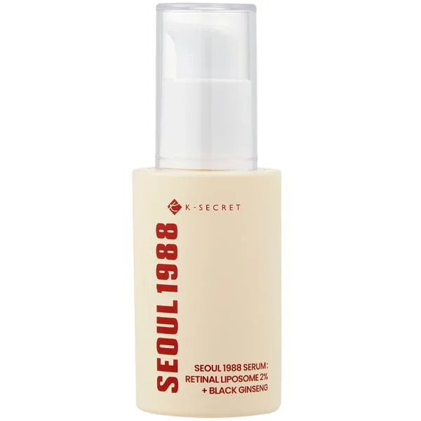 Φωτογραφία προϊόντος: K-Secret Seoul 1988 Serum Retinal Liposome 2% + Black Ginseng Αντιγηραντικός Ορός Προσώπου Με Ρετινάλη 30ml