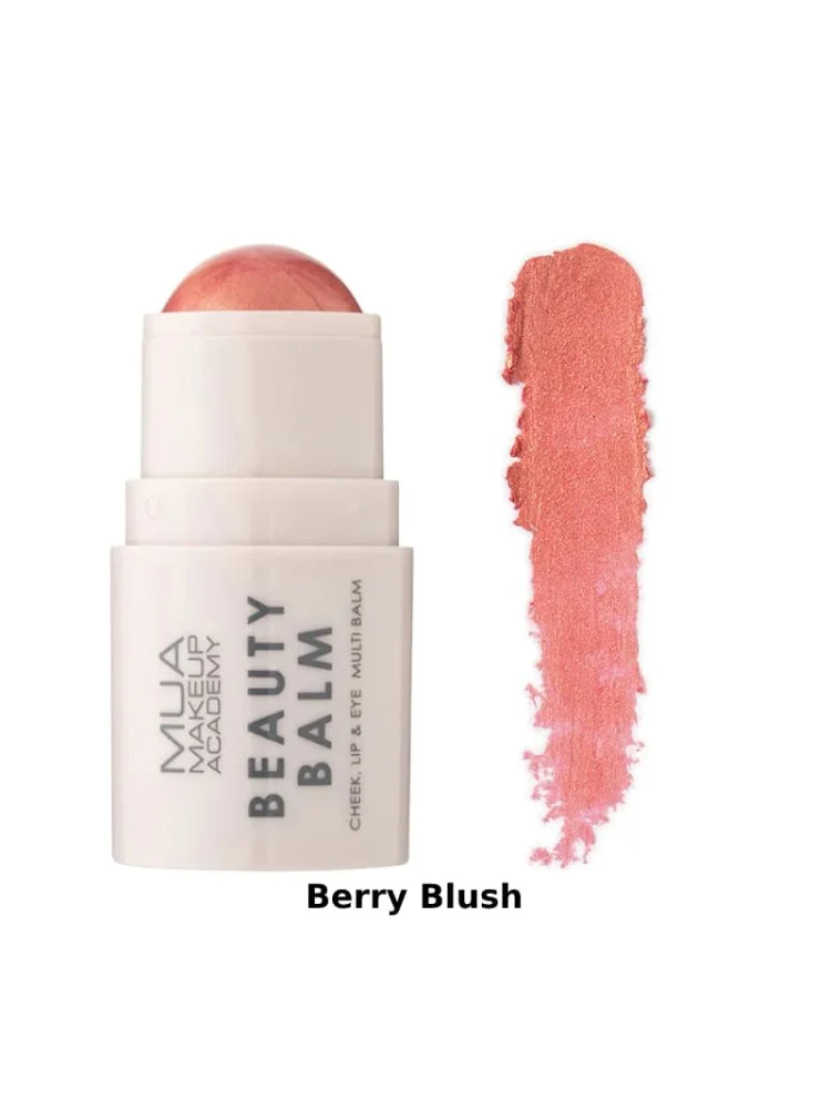 Φωτογραφία προϊόντος: MUA Beauty Balm Berry Blush Στίκ για Μάτια , Χείλη και Ζυγωματικά 4g
