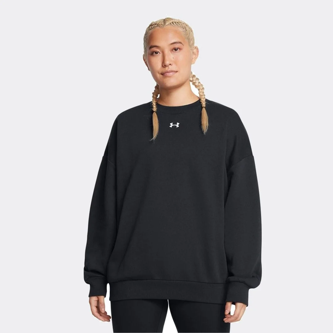 Φωτογραφία προϊόντος: under armour UA W Rival Fleece OS Crew (1386463-001) ΦΟΥΤΕΡ