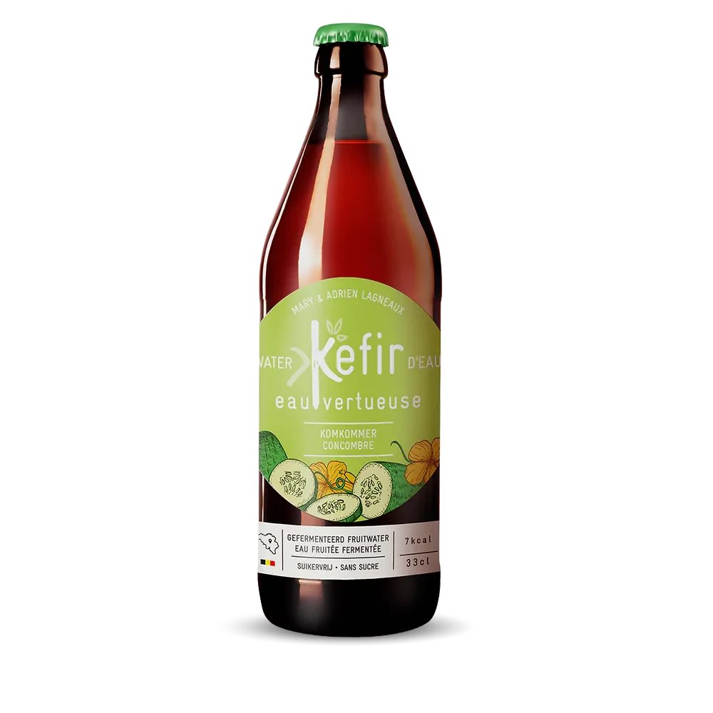 Φωτογραφία προϊόντος: Water Kefir Αγγούρι, 330ml ΒΙΟ