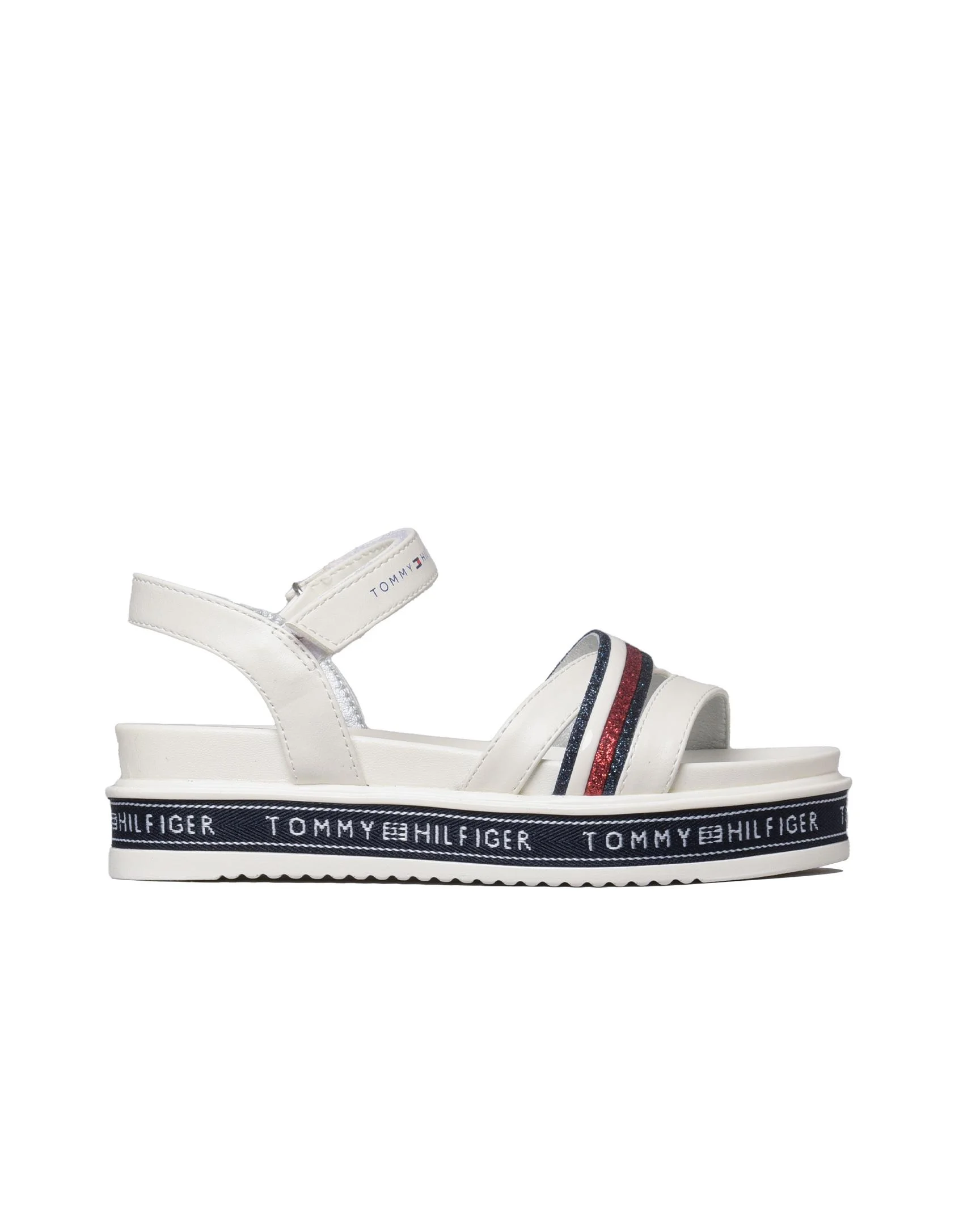 Φωτογραφία προϊόντος: Παιδικό Πέδιλο Tommy Hilfiger Velcro Sandal T3A2-32176-0567-X256 Ασπρο για μικρά παιδιά