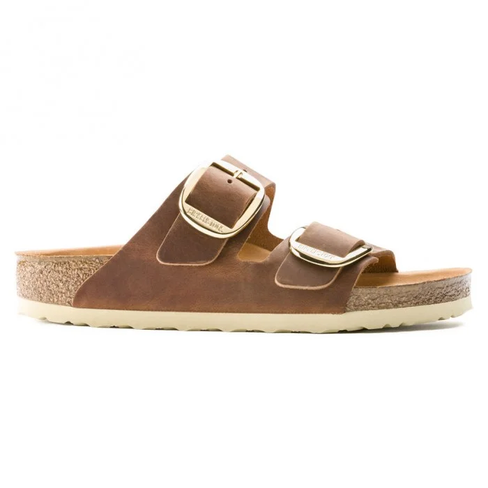 Φωτογραφία προϊόντος: Birkenstock- 1011073 - Arizona Big Buckle - Cognac δέρμα Καφέ