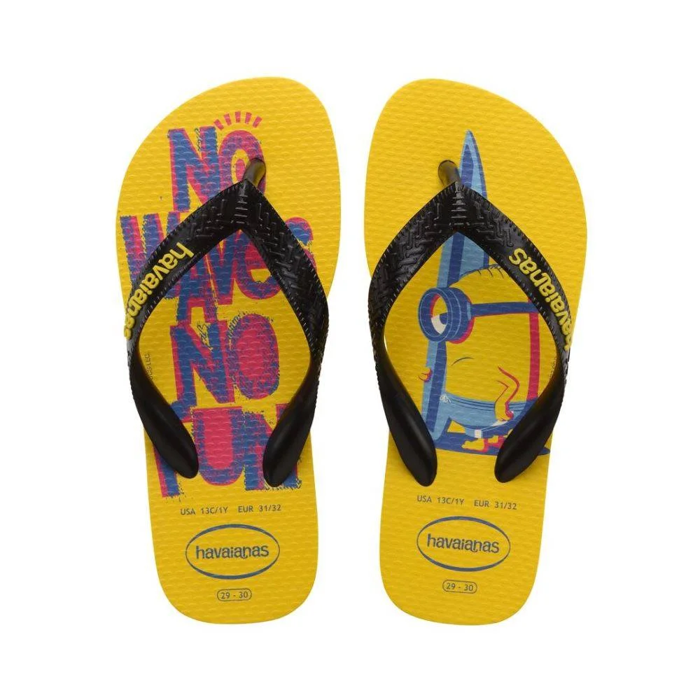 Φωτογραφία προϊόντος: HAVAIANAS MINIONS YELLOW BLACK/YELLOW 4133167-1048