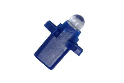 Φωτογραφία προϊόντος: Led λάμπα τύπου B8.3D 12V / 2W μπλε - 1τμχ.