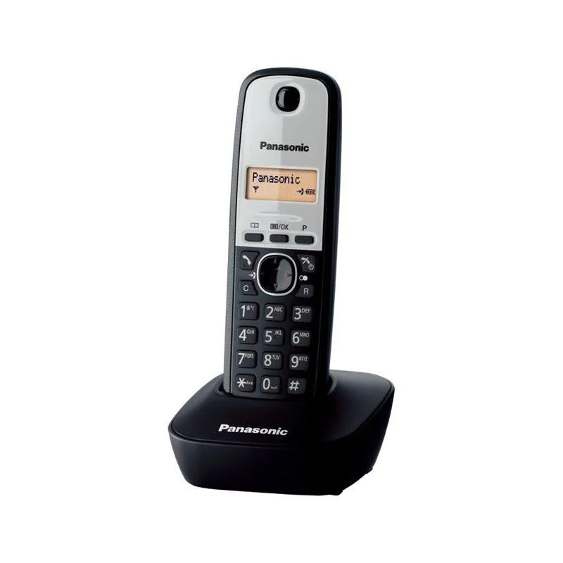 Φωτογραφία προϊόντος: Ασύρματο Τηλέφωνο Panasonic KX-TG1611 Μαύρο-Ασημί