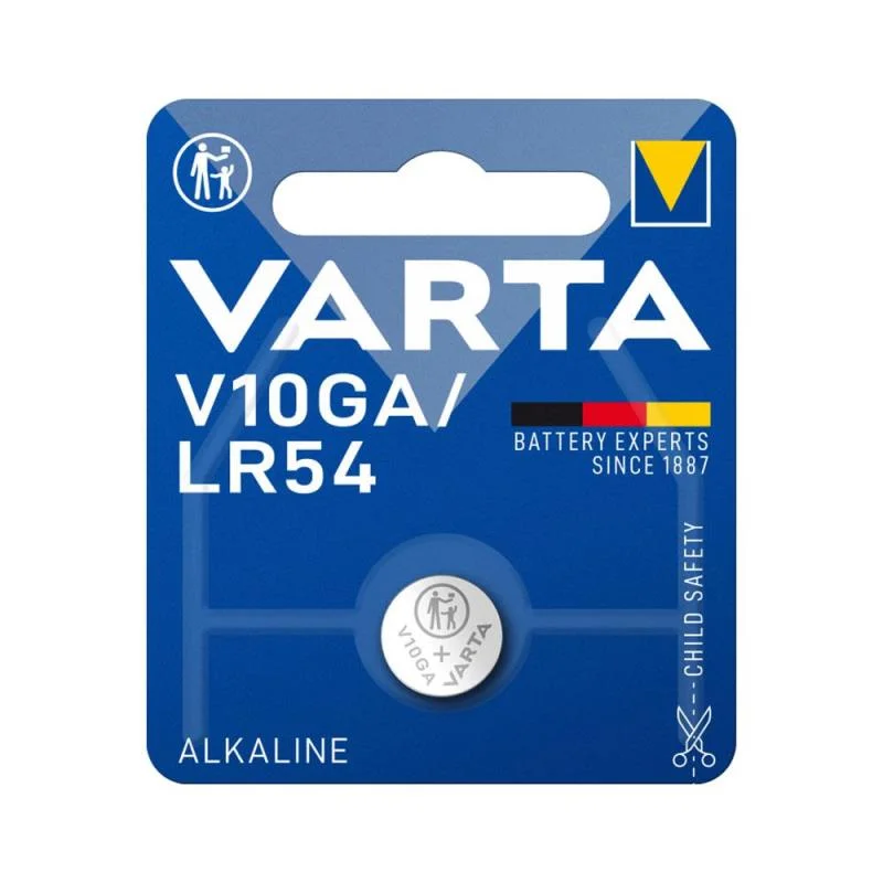 Φωτογραφία προϊόντος: Μπαταρία Alkaline Varta V10GA LR54/LR1130 1.5V (1 τεμάχιο)