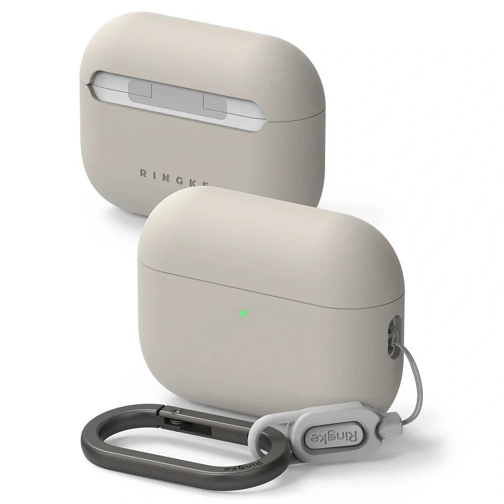 Φωτογραφία προϊόντος: Θήκη Σιλικόνης Ringke Apple AirPods Pro 3 (2025) Stone