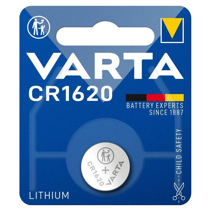 Φωτογραφία προϊόντος: Lithium Button Cells Varta CR1620 (1 τεμ)