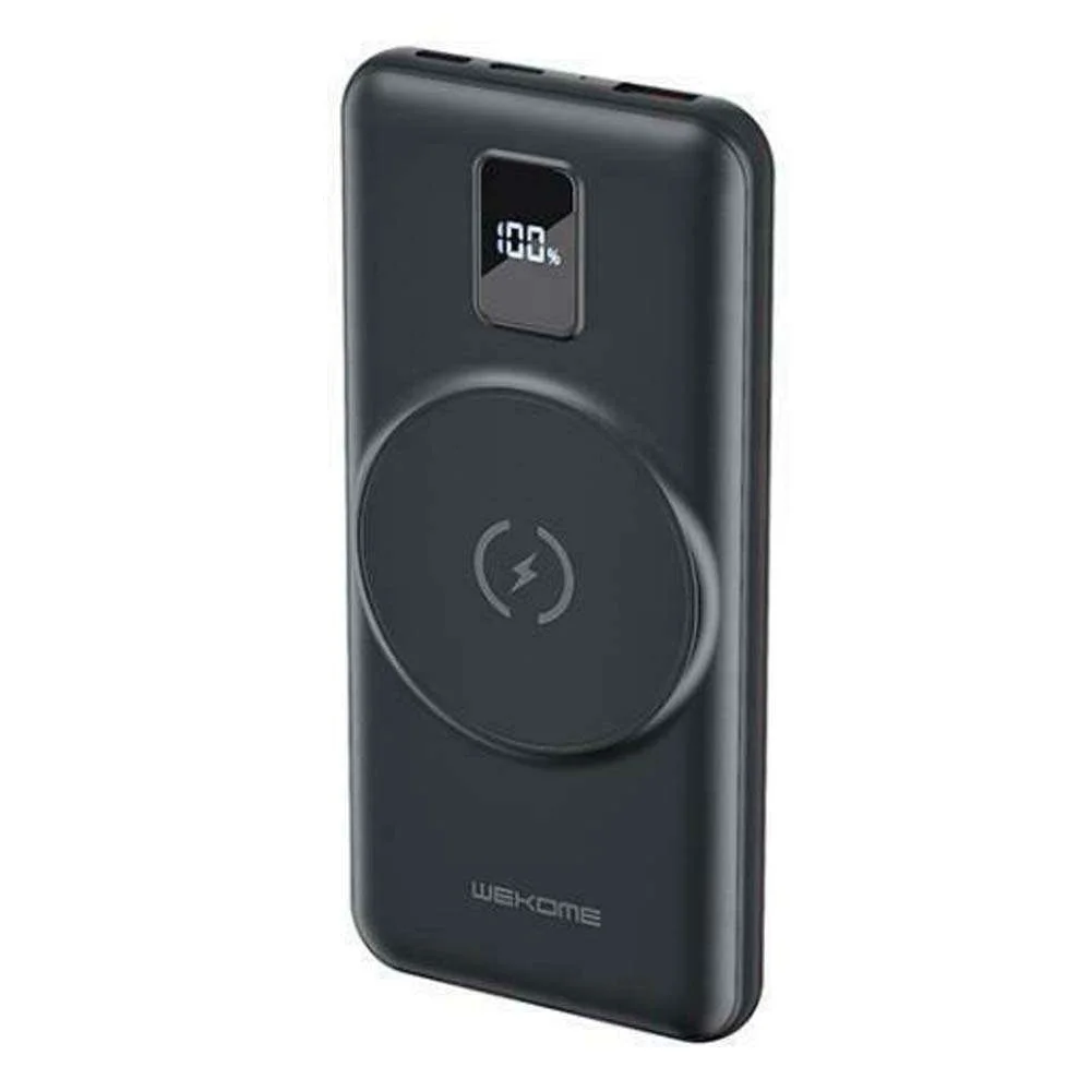 Φωτογραφία προϊόντος: Wekome Μαγνητικό Power Bank ασύρματης φόρτισης 15W, 10000mAh, WP-223, Μαύρο