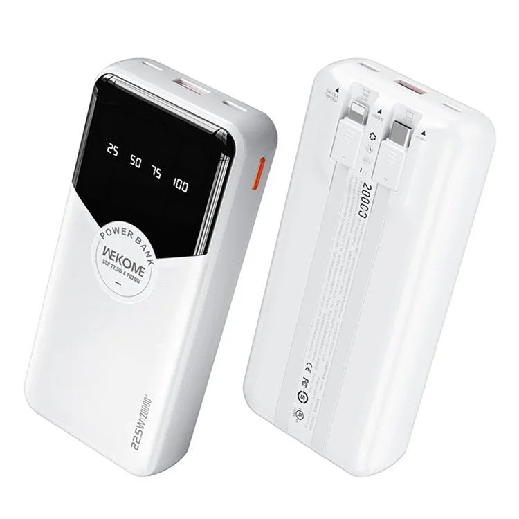 Φωτογραφία προϊόντος: Power Bank 10000mAh WK Design WP 59 22.5W Wekome Ασπρο
