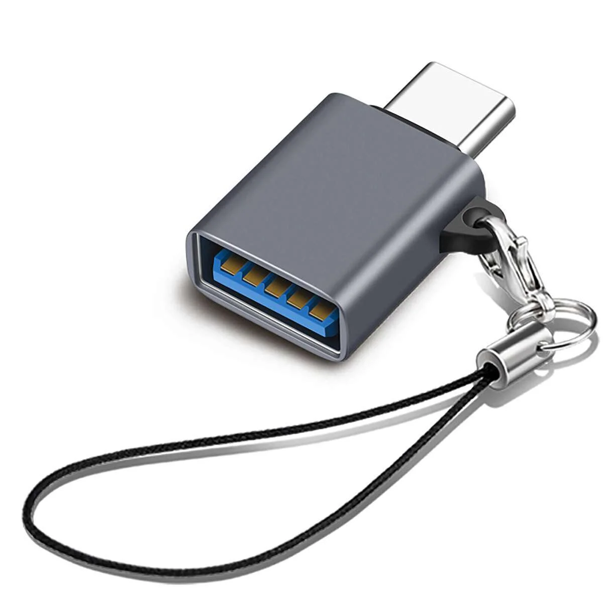 Φωτογραφία προϊόντος: Moxom LX-AX803 Μετατροπέας USB-C male σε USB-A female Γκρι
