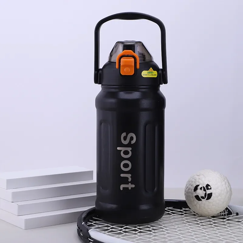Φωτογραφία προϊόντος: Θερμός παγούρι Sport TS-1000A 1L Μαύρο (OEM)