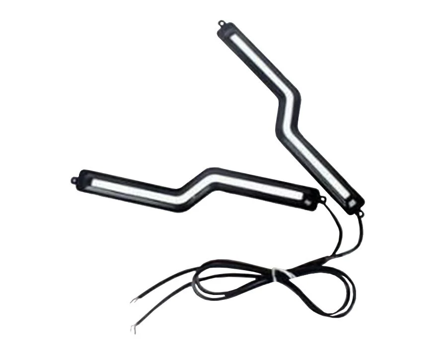 Φωτογραφία προϊόντος: Universal led φώτα COB 18CM 12W - μαύρο κελυφος - 2τμχ.