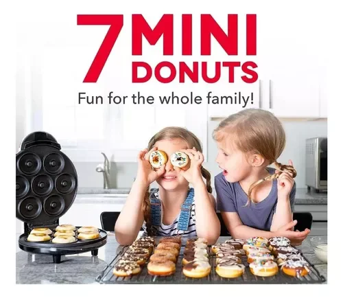 Φωτογραφία προϊόντος: Συσκευή για Donut 7 θέσεων 1200W Μαύρο HLS-86322A