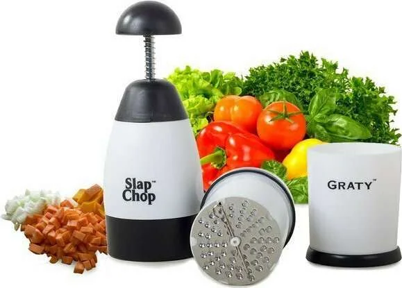 Φωτογραφία προϊόντος: Slap Chop Πολυκόπτης Λαχανικών από Ανοξείδωτο Ατσάλι