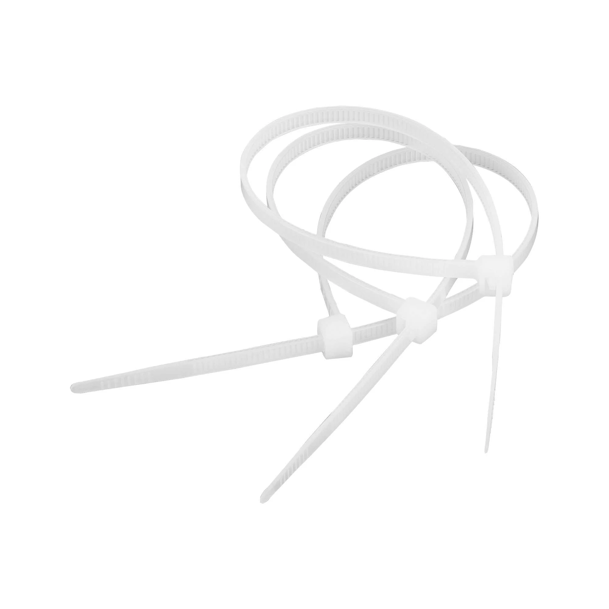 Φωτογραφία προϊόντος: Δεματικά καλωδίων 4.8mm*400mm 25τμχ Λευκά