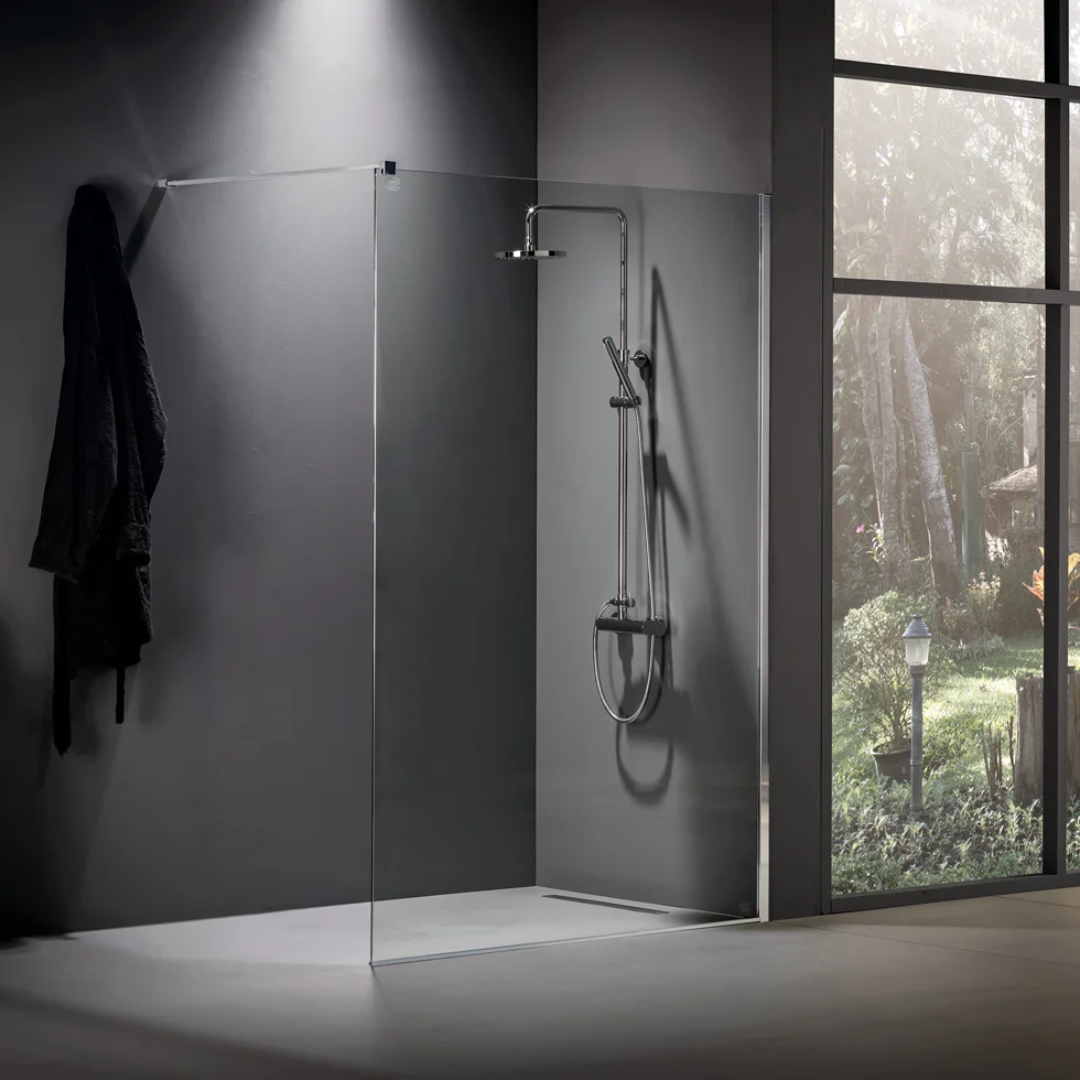 Φωτογραφία προϊόντος: Διαχωριστικό DEVON IWIS WALK-IN IW110C-100 CLEAN GLASS