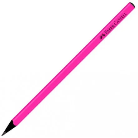 Φωτογραφία προϊόντος: Faber Castell Black Pastel Μολύβι Τριγωνικό HB Φούξια