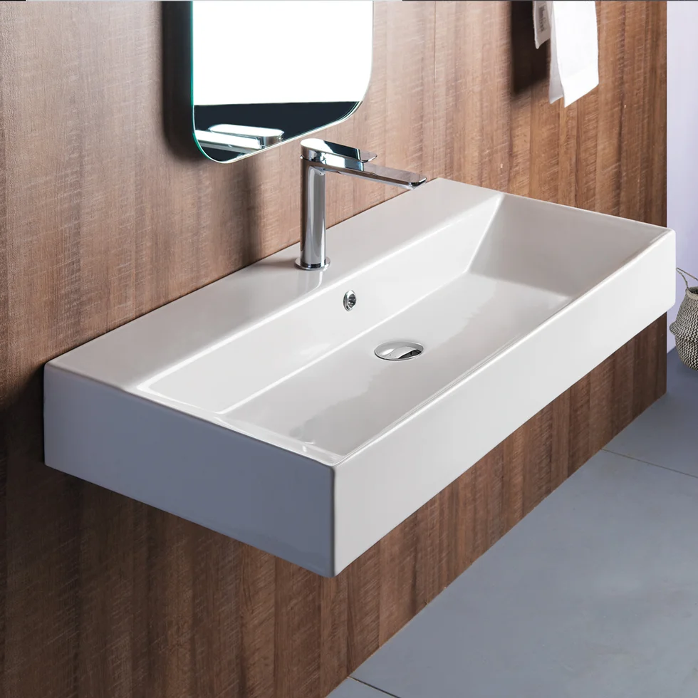 Φωτογραφία προϊόντος: Νιπτήρας BIANCO CERAMICA TETRA N 32090-300 90X42