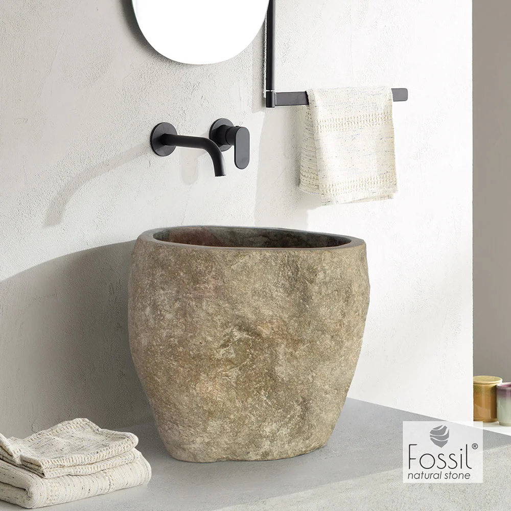 Φωτογραφία προϊόντος: Νιπτήρας FOSSIL BUCKET RIVERSTONE RP35 Φ40-50