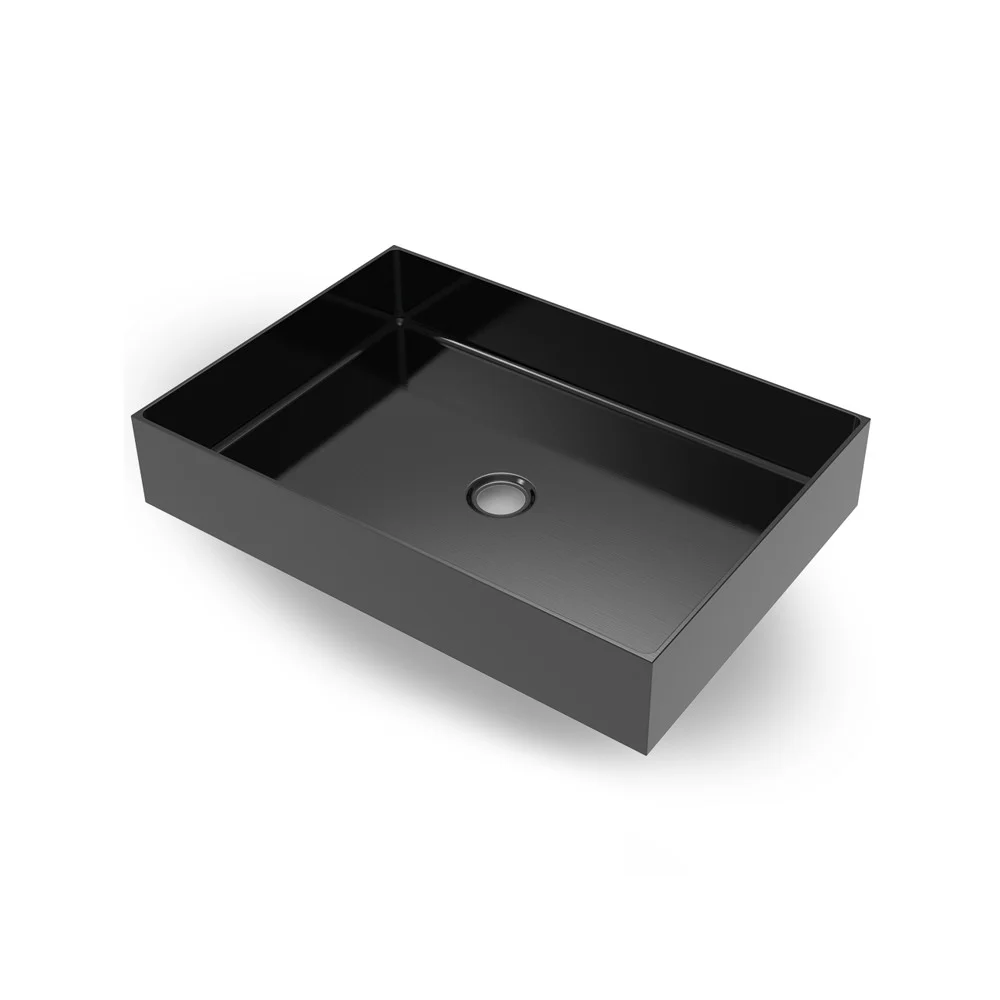 Φωτογραφία προϊόντος: Νιπτήρας VOSS ALDO PVD 1255-411 55X38 black brushed